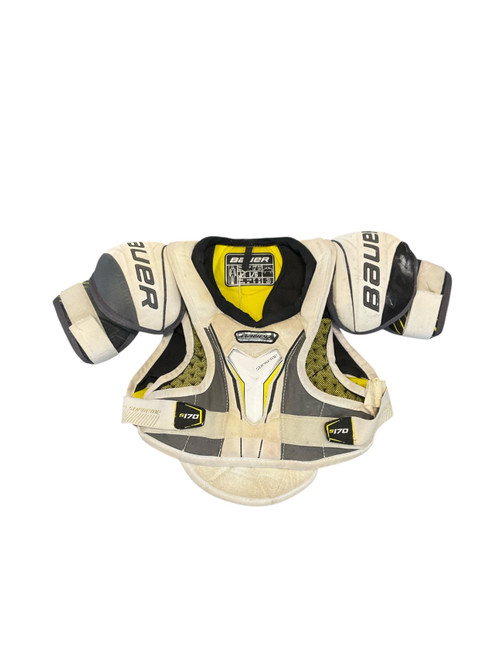 Vist Large View of Product Image Which is Used Bauer S170 Junior Shoulder Pads LG