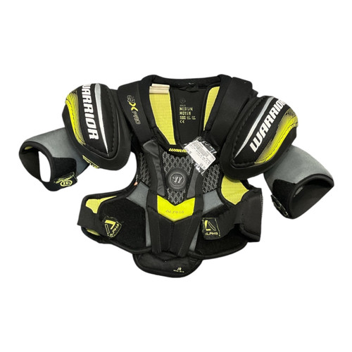 Vist Large View of Product Image Which is Used Warrior ALPHA QX PRO JR MD SP Junior Shoulder Pads MD