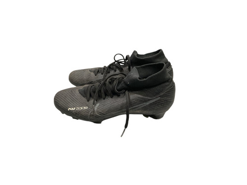 Vist Large View of Product Image Which is Used Nike Soccer Cleats Black Senior 7.5