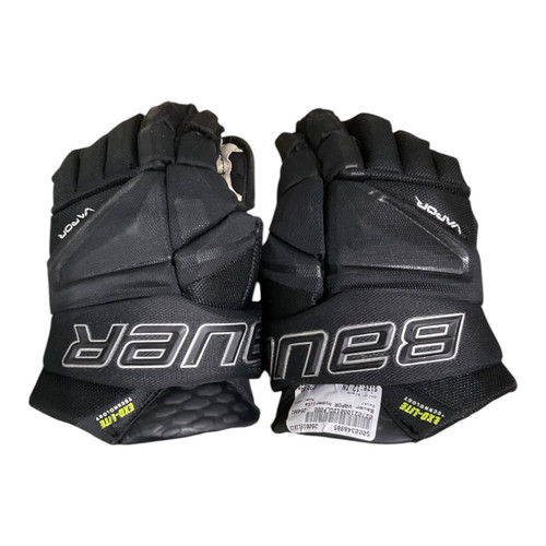 Vist Large View of Product Image Which is Used Bauer VAPOR Junior Gloves Black 12"