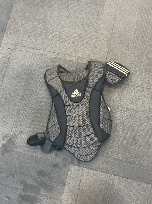 Vist Large View of Product Image Which is Used Adidas CHEST PROTECTOR Catchers Chest Protector Black Adult