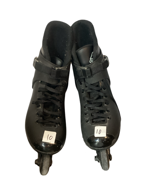 Vist Large View of Product Image Which is Used Rollerblade OOOO Senior Aggressive Skates Black Senior 10