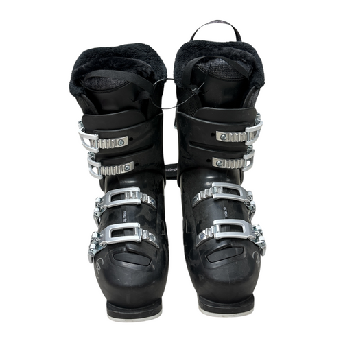 Vist Large View of Product Image Which is Used Rossignol PURE COMFORT Womens Down Hill Ski Boot Black 245 MP - M06.5 - W07.5