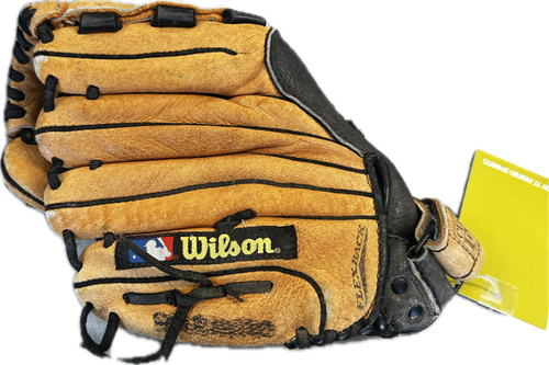 Vist Large View of Product Image Which is Used Wilson A450 Baseball Glove RH Throw Black 12"