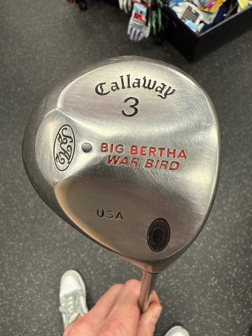 Vist Large View of Product Image Which is Used Callaway BIG BERTHA WAR BIRD Mens Fairway Wood RH 3 Wood