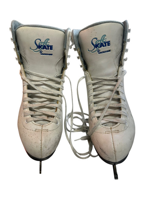 Vist Large View of Product Image Which is Used Jackson SOFT SKATE WomensFigure Skate White Senior 9