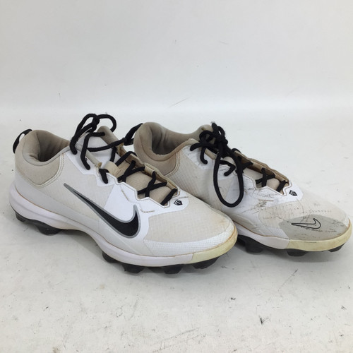 Vist Large View of Product Image Which is Used Nike FORCE TROUT 9 PRO MCS SR 10 BB CLEATS BB/SB Cleats White Senior 10