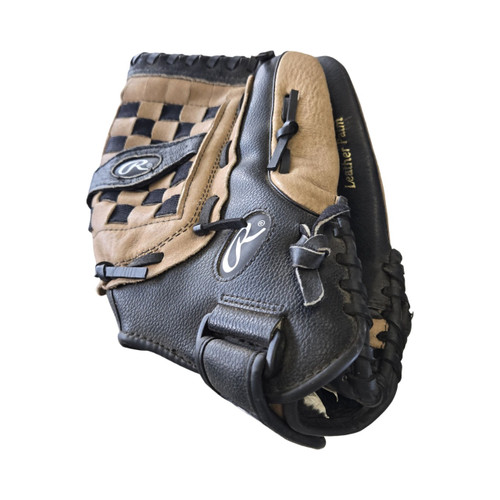 Vist Large View of Product Image Which is Used Rawlings RSB SB GLOVE 14INCH BB/SB Glove RH Throw Black 14"