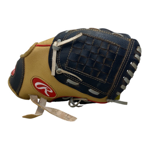 Vist Large View of Product Image Which is Used Rawlings PLAYER SERIES WPL10CBSG BB/SB Glove RH Throw Tan 10"