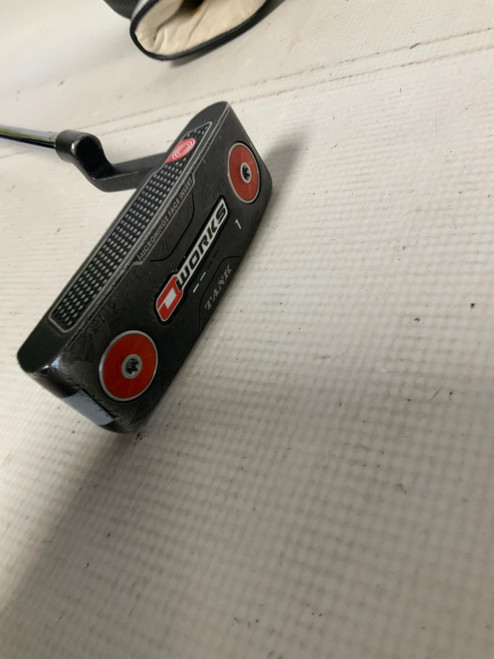 Vist Large View of Product Image Which is Used Odyssey O-WORKS TANK 1 Mens Putter RH Long