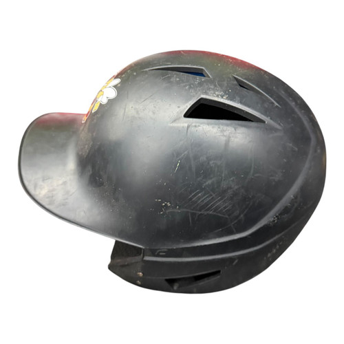 Vist Large View of Product Image Which is Used Champro HXJ Batting Helmet No Mask Black XS/S