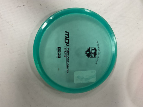 Vist Large View of Product Image Which is Used Discmania C-LINE MD3 Disc Golf Mid Range Teal