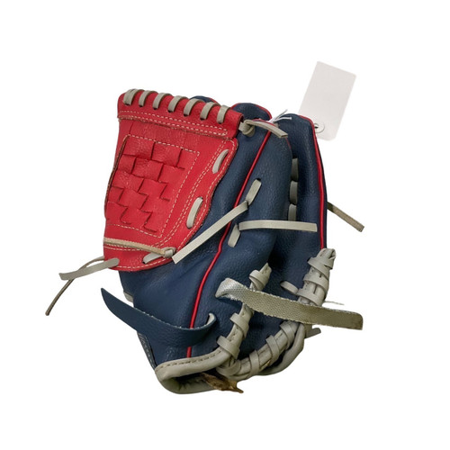 Vist Large View of Product Image Which is Used Athletic Works BB/SB Glove RH Throw Navy Blue 9"
