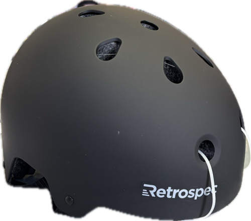 Vist Large View of Product Image Which is Used Retrospec Skateboard Helmet Black LG