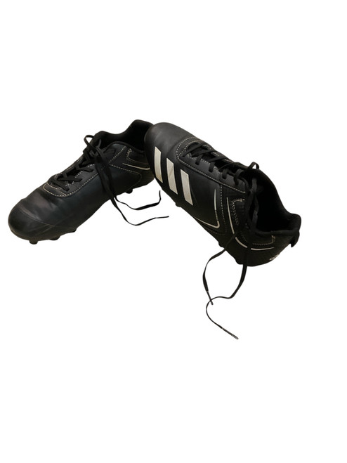 Vist Large View of Product Image Which is Used Adidas Soccer Cleats Black Junior 02.5
