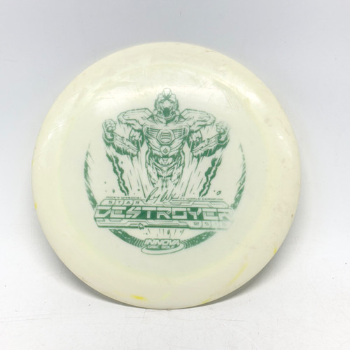 Vist Large View of Product Image Which is Used Innova RICKY WYSOCKI STAR DESTROYER Disc Golf Driver Pearl 170g