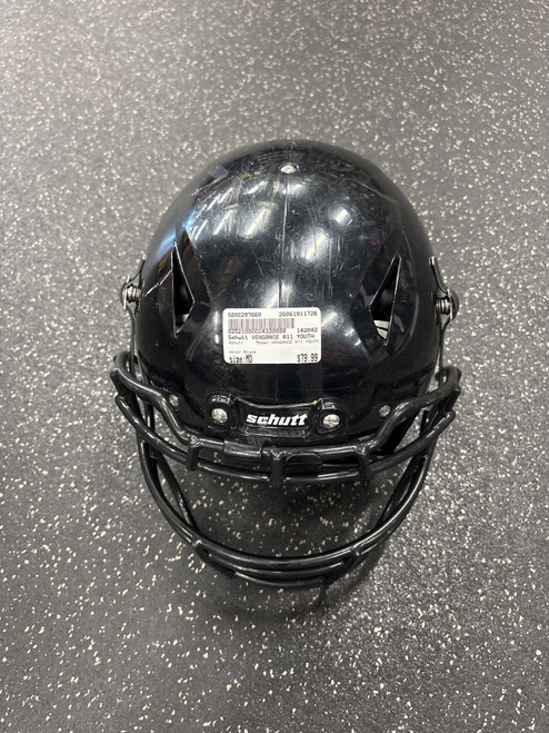 Vist Large View of Product Image Which is Used Schutt VENGANCE A11 YOUTH FB Helmet Black MD