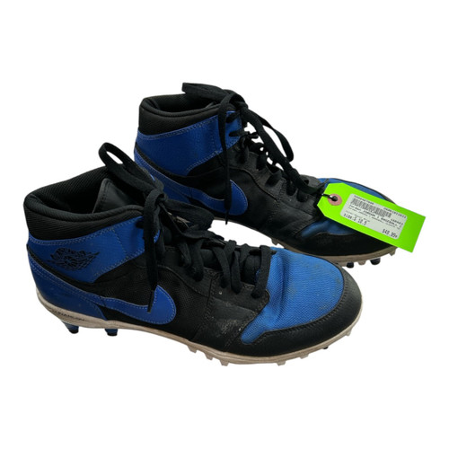 Vist Large View of Product Image Which is Used Jordan JORDAN 1 BASEBALL CLEATS 10.5 BB/SB Cleats Royal Blue Senior 10.5