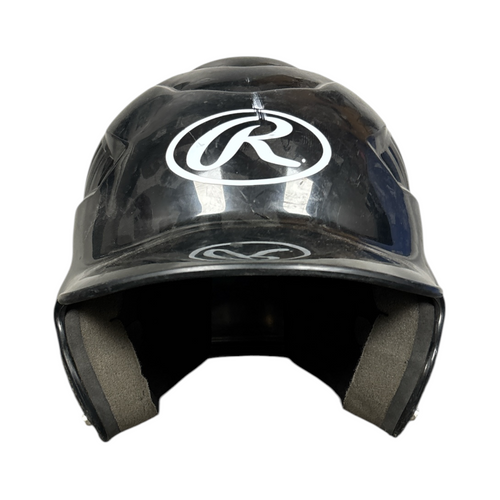 Vist Large View of Product Image Which is Used Rawlings BATTING HELMET No Mask Black SM