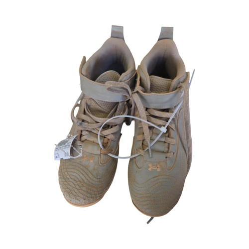 Vist Large View of Product Image Which is Used Under Armour BH JUNIOR CLEATS BB/SB Cleats Grey Junior 03