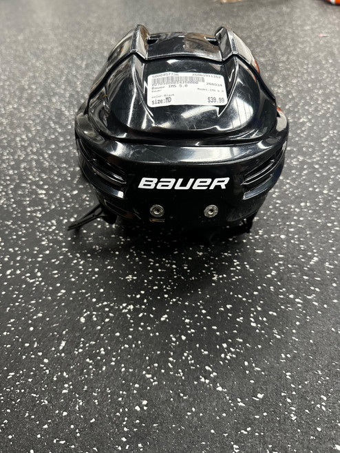 Vist Large View of Product Image Which is Used Bauer IMS 5.0 Hockey Helmet Only Black MD