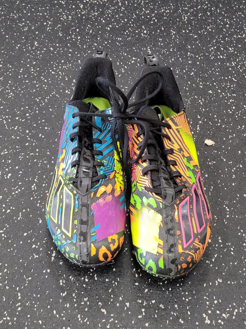 Vist Large View of Product Image Which is Used Adidas ADIZERO 12.0 Soccer Cleats Black Senior 7