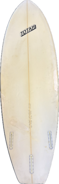 Vist Large View of Product Image Which is Used TOTAH Surfboard White 6Ft 2In