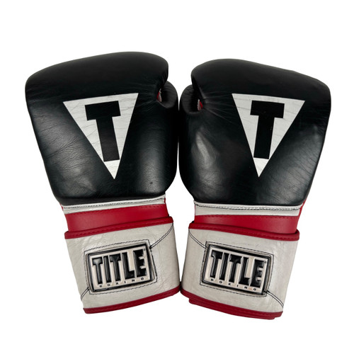 Vist Large View of Product Image Which is Used Title Boxing Boxing Gloves Black 12oz. MD