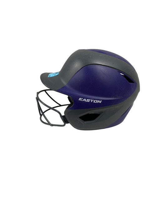 Vist Large View of Product Image Which is Used Easton 6 5/8 - 7 1/4 Batting Helmet w/Mask Purple LG