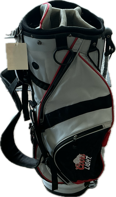 Vist Large View of Product Image Which is Used COORS LIGHT STAND BAG Mens Stand Bag Grey