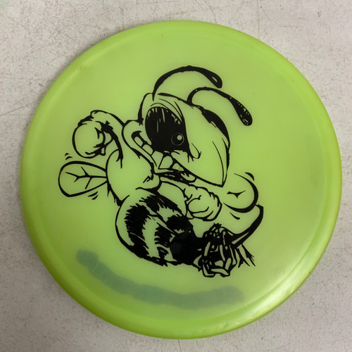 Vist Large View of Product Image Which is Used Discraft BUZZZ Disc Golf Mid Range Yellow 176g