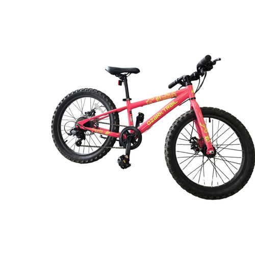 Vist Large View of Product Image Which is Used OZARK TRAIL HIMBA YTH BIKE 20 Mountain Bike Girls Pink 20"