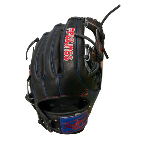 Vist Large View of Product Image Which is Used Rawlings PROR314-2BR HEART OF THE HIDE BB/SB Glove RH Throw Black 11 1/2" *New with Tags*
