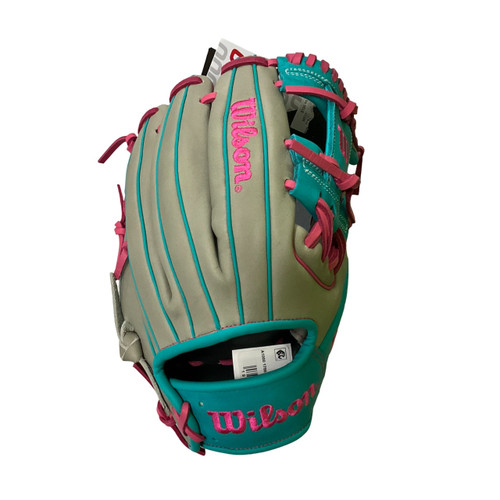 Vist Large View of Product Image Which is Used Wilson 1786 A1000 BB/SB Glove RH Throw Grey 11 1/2"