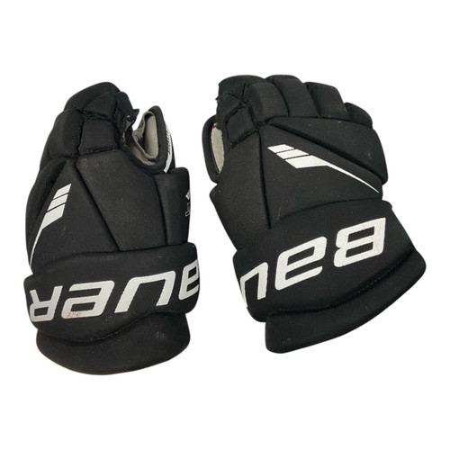 Vist Large View of Product Image Which is Used Bauer LIL SPORT Youth Gloves Black 10"