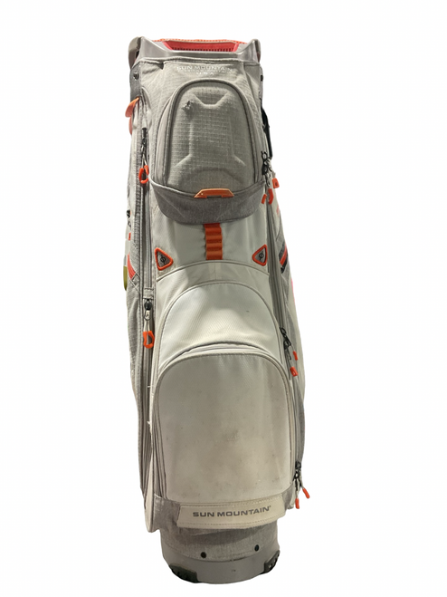 Vist Large View of Product Image Which is Used Sun Mountain ORANGE SYNC Mens Stand Bag Orange