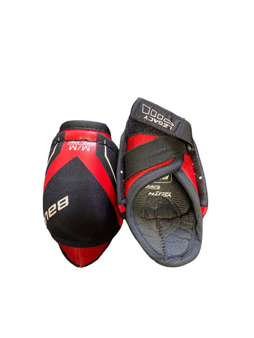 Vist Large View of Product Image Which is Used Bauer LEGACY Youth Elbow Pads MD