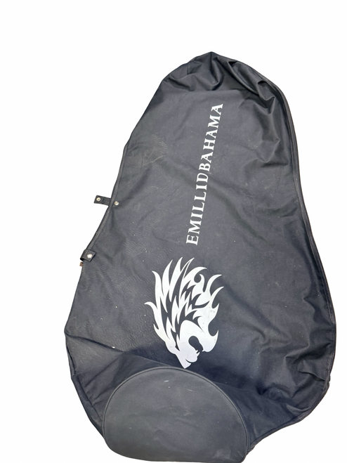 Vist Large View of Product Image Which is Used EMILLID BAHAMA Golf Travel Cover Black