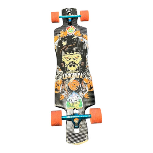 Vist Large View of Product Image Which is Used ORIGINAL FREERIDE 41 GORILLA Longboard Black Long