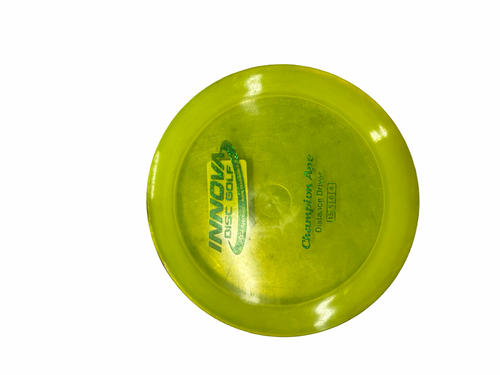 Vist Large View of Product Image Which is Used Innova APE Disc Golf Driver Yellow