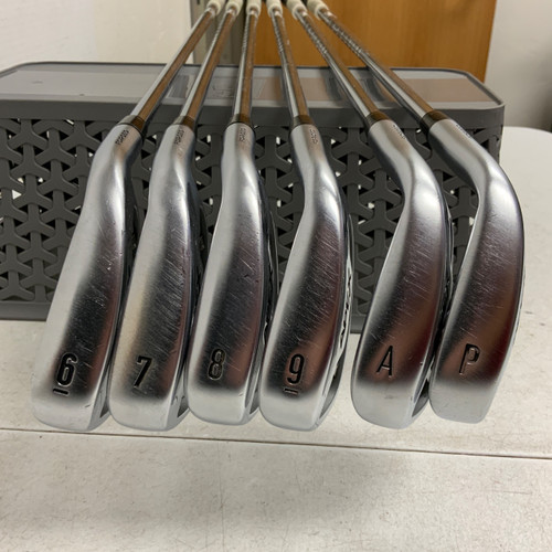 Vist Large View of Product Image Which is Used Callaway APEX 21 FORGED Mens Iron Set RH 6I-GW/AW