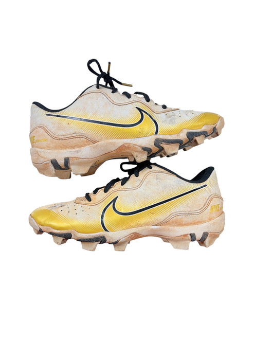 Vist Large View of Product Image Which is Used Nike FASTFLEX BB/SB Cleats White Senior 7.5
