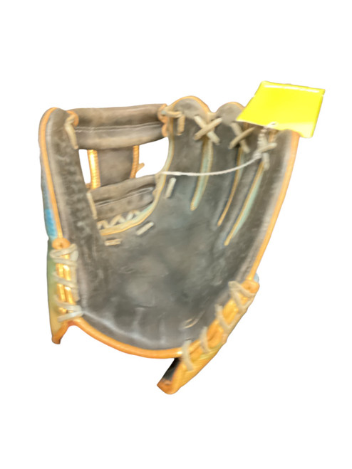 Vist Large View of Product Image Which is Used Rawlings REV 1 X BB/SB Glove RH Throw Black 11 1/2"