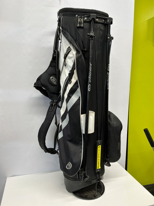 Vist Large View of Product Image Which is Used BLACK RAINHOOD BAG Mens Stand Bag Black