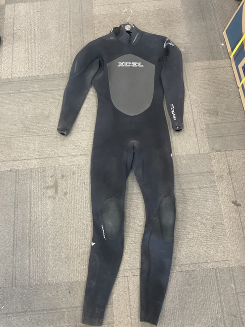 Vist Large View of Product Image Which is Used Xcel Mens Full Suit Black SM