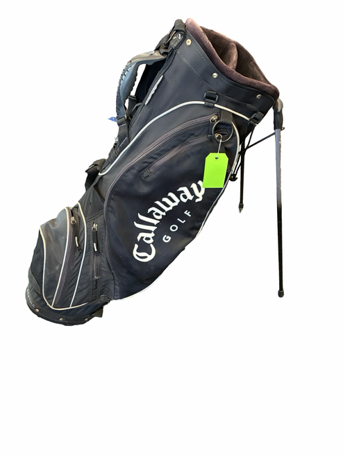 Vist Large View of Product Image Which is Used Callaway 6 WAY STAND BAG Mens Stand Bag Black