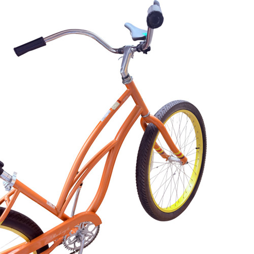 Vist Large View of Product Image Which is Used Raleigh SPECIAL BEACH CRUISER Cruiser Bike Womens Orange 17-18" - MD  Frame