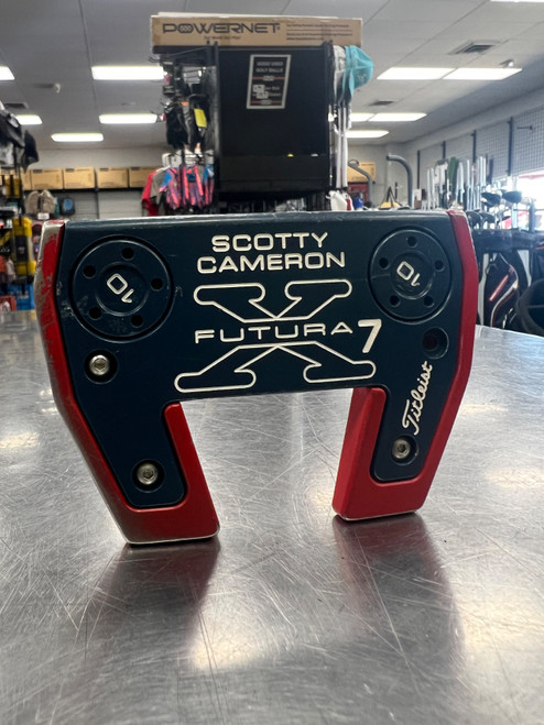 Vist Large View of Product Image Which is Used Titleist CAMERON X FUTURA 7 Mens Putter RH
