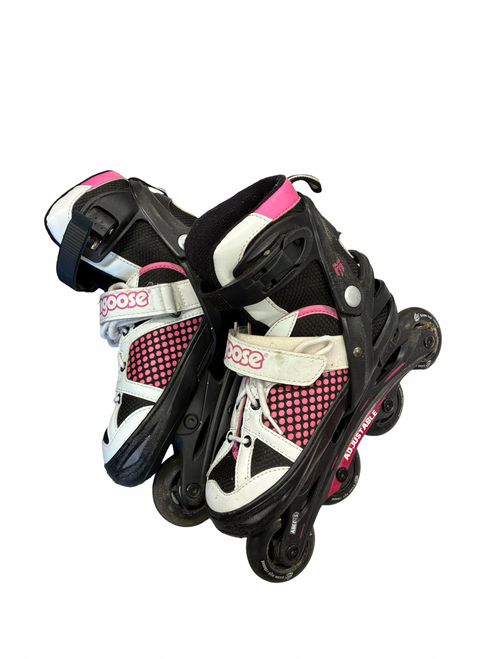 Vist Large View of Product Image Which is Used Mongoose ABEC 5 Junior Rec Fitness Skates Pink Adjustable