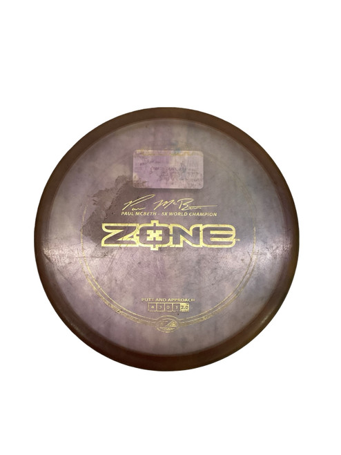 Vist Large View of Product Image Which is Used Discraft PAUL MCBETH Z ZONE Disc Golf Putter Brown